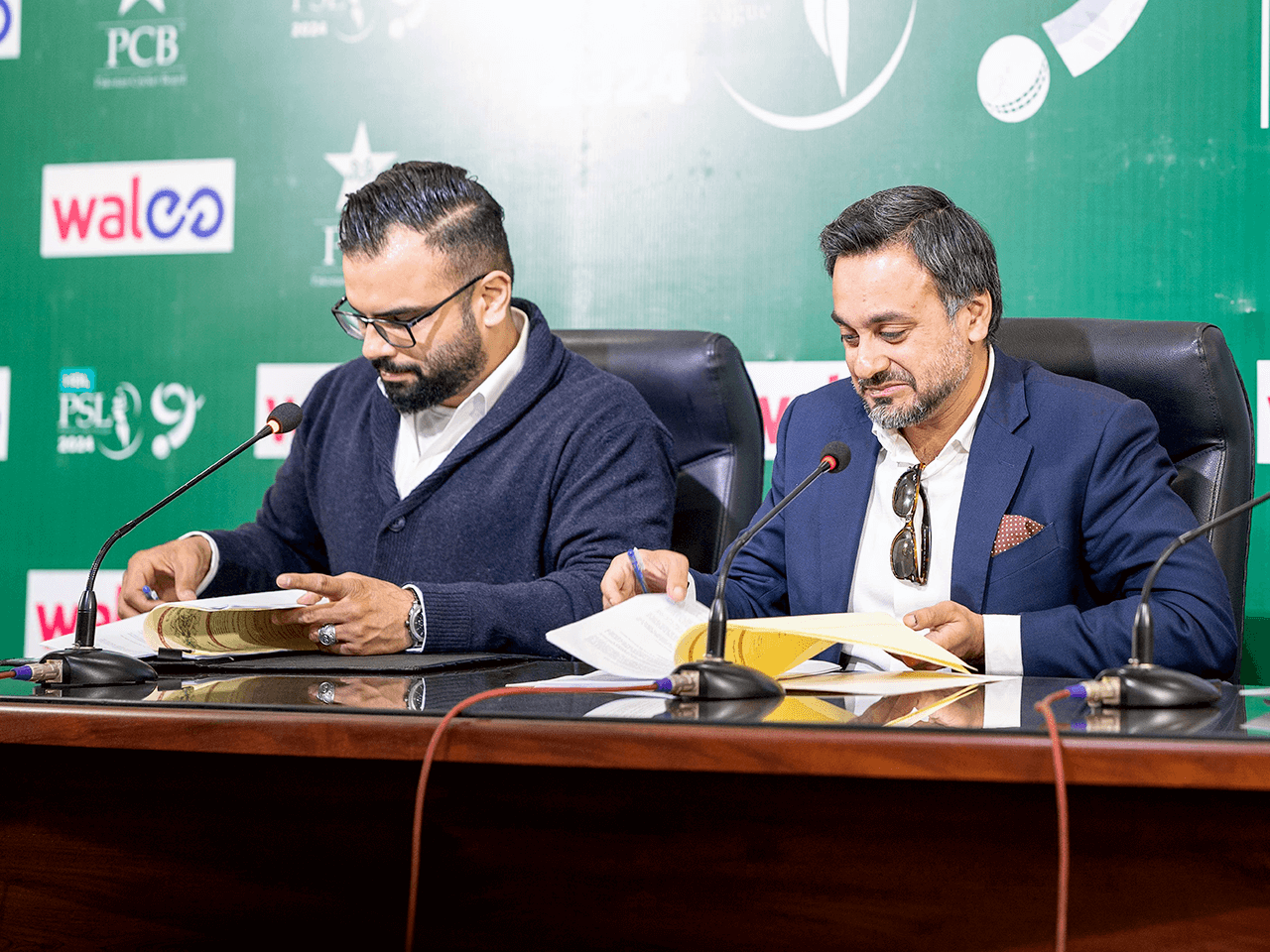 PCB and Walee Signed Deal For Digital Broadcasting  Of HBL PSL 9 and 10